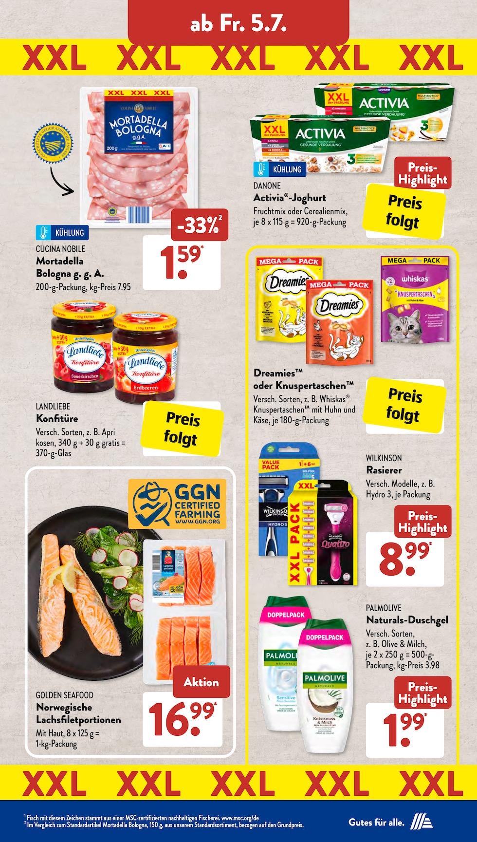 Aldi Aldi Süd Prospekt ab Montag Seite 18