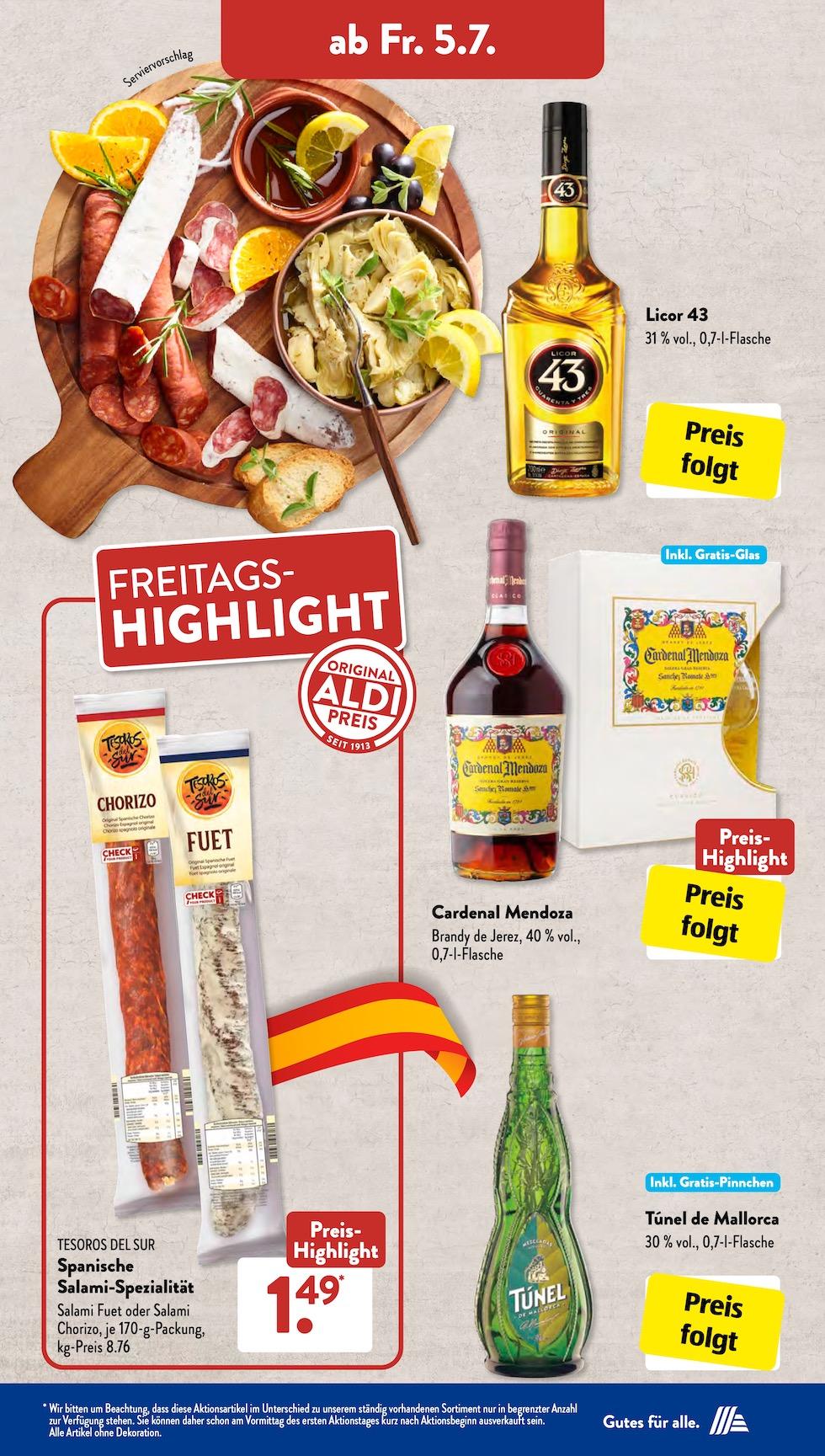 Aldi Aldi Süd Prospekt ab Montag Seite 20
