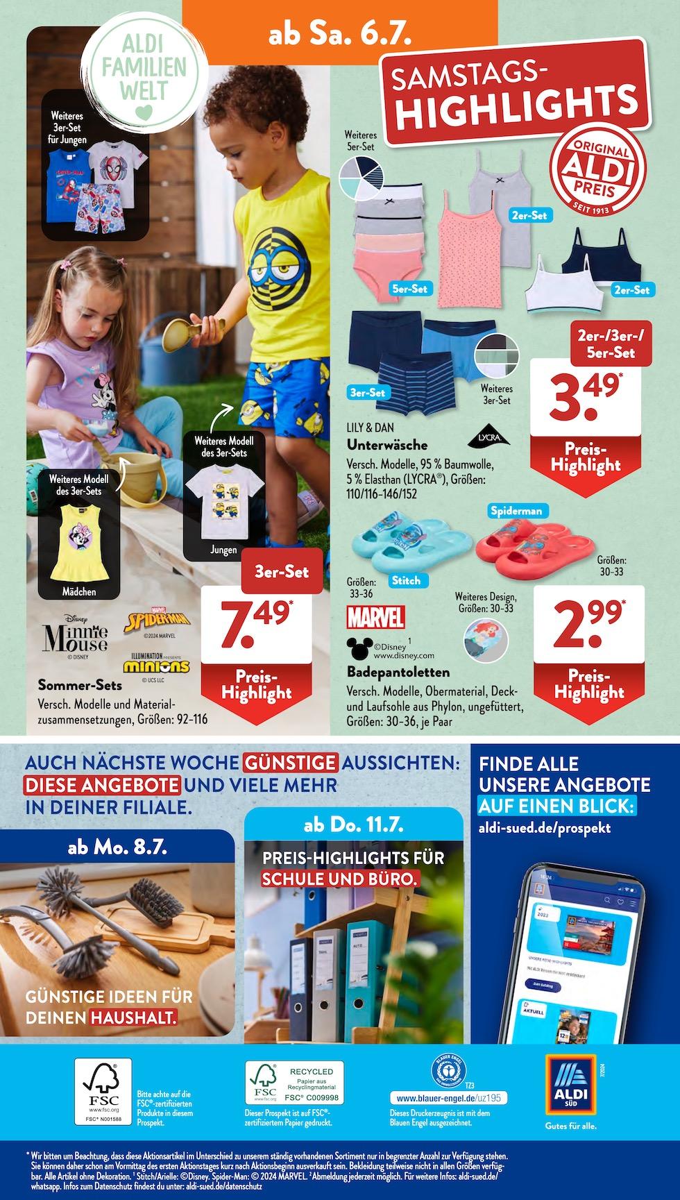Aldi Aldi Süd Prospekt ab Montag Seite 26