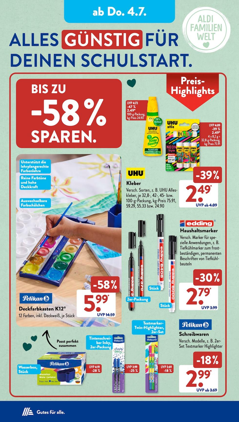Aldi Aldi Süd Prospekt ab Montag Seite 8
