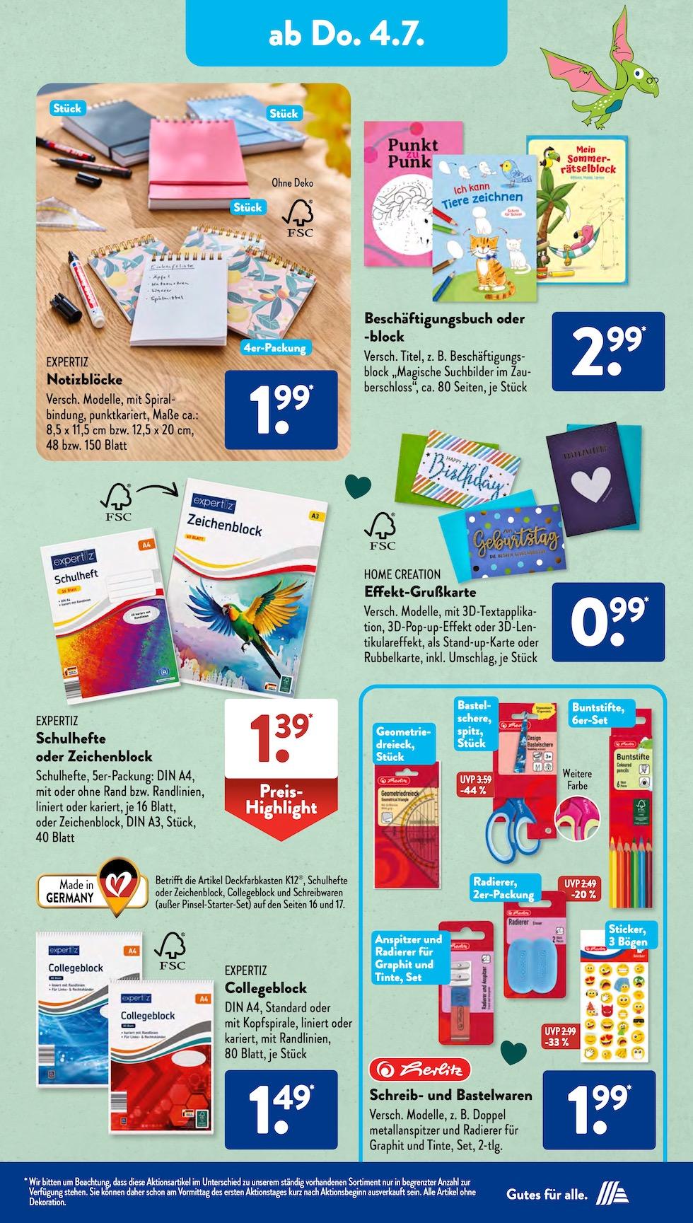Aldi Aldi Süd Prospekt ab Montag Seite 9