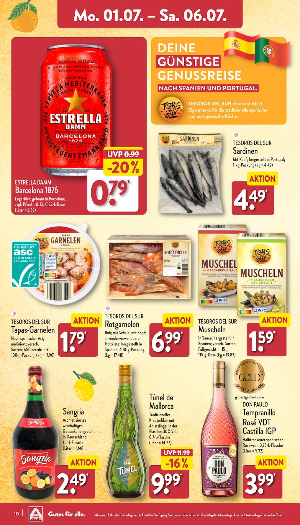 Aldi Aldi Nord Prospekt ab Montag Seite 10