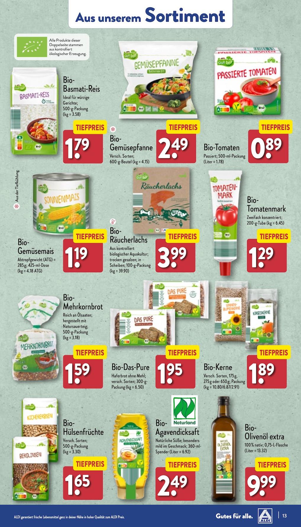 Aldi Aldi Nord Prospekt ab Montag Seite 13