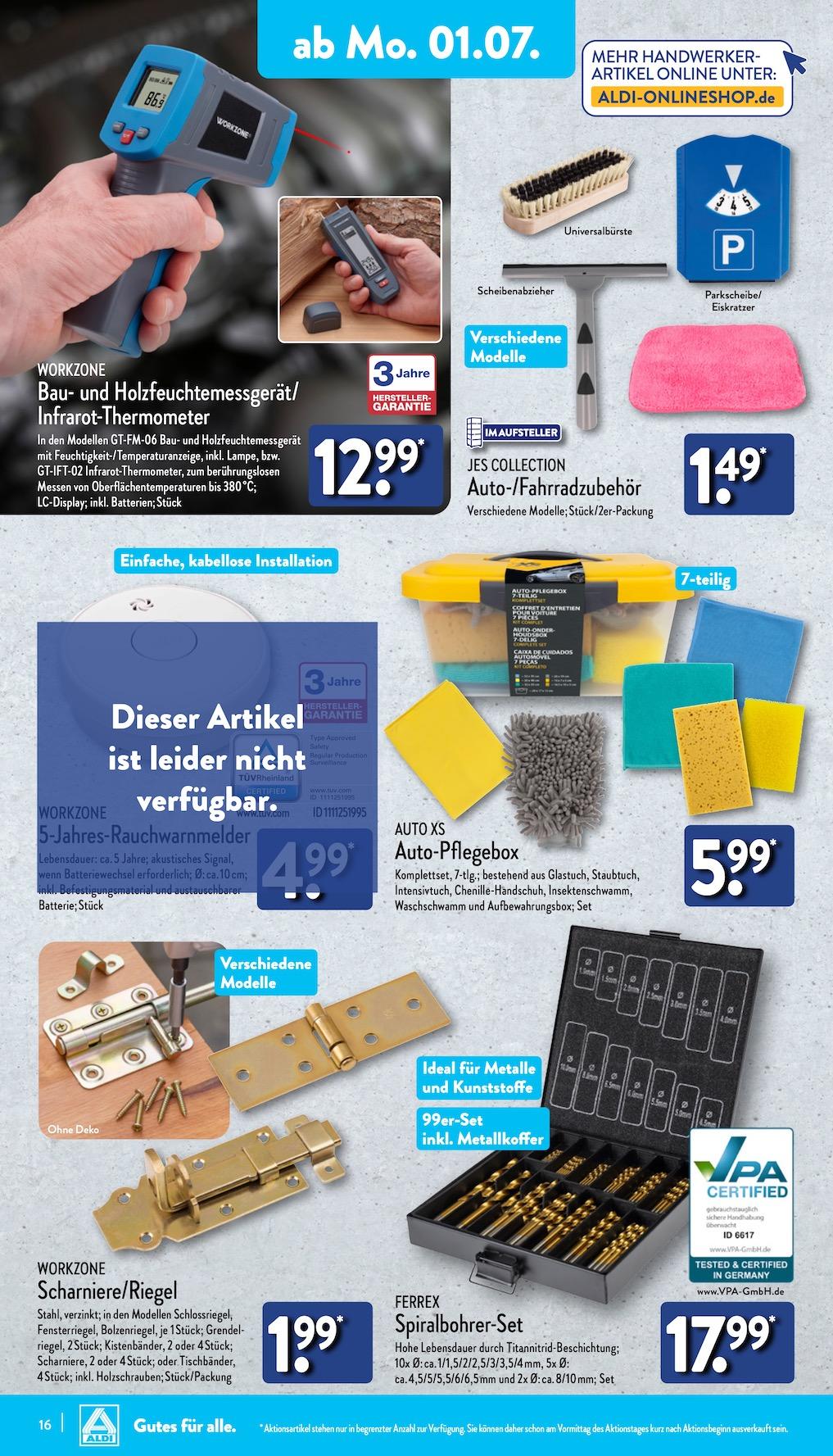 Aldi Aldi Nord Prospekt ab Montag Seite 16