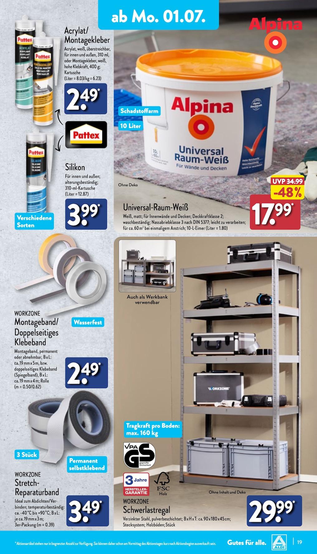 Aldi Aldi Nord Prospekt ab Montag Seite 19