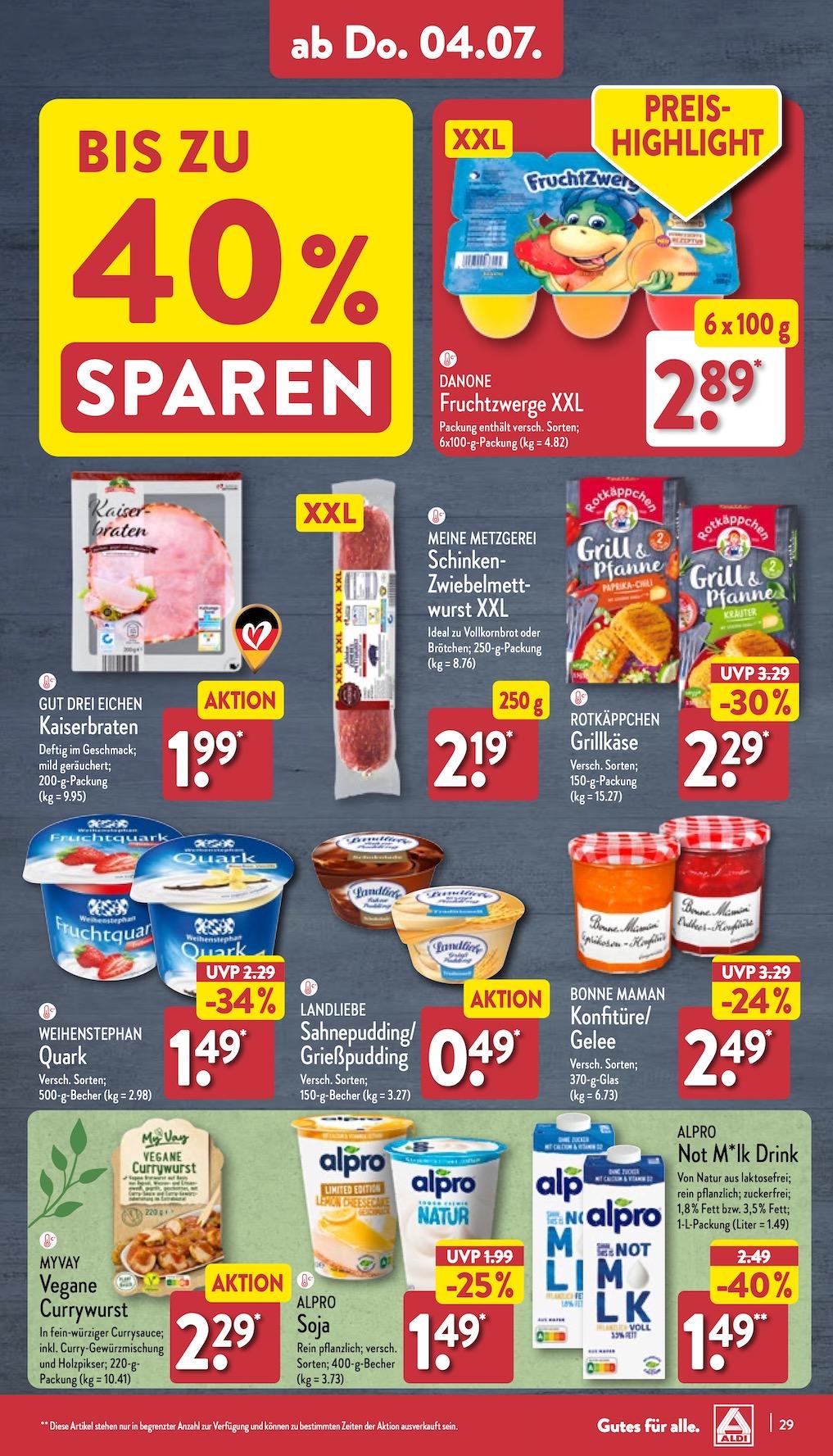 Aldi Aldi Nord Prospekt ab Montag Seite 29
