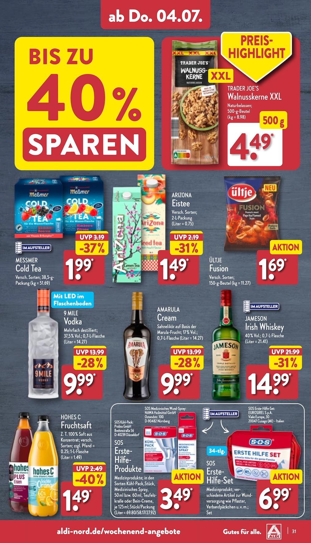 Aldi Aldi Nord Prospekt ab Montag Seite 31