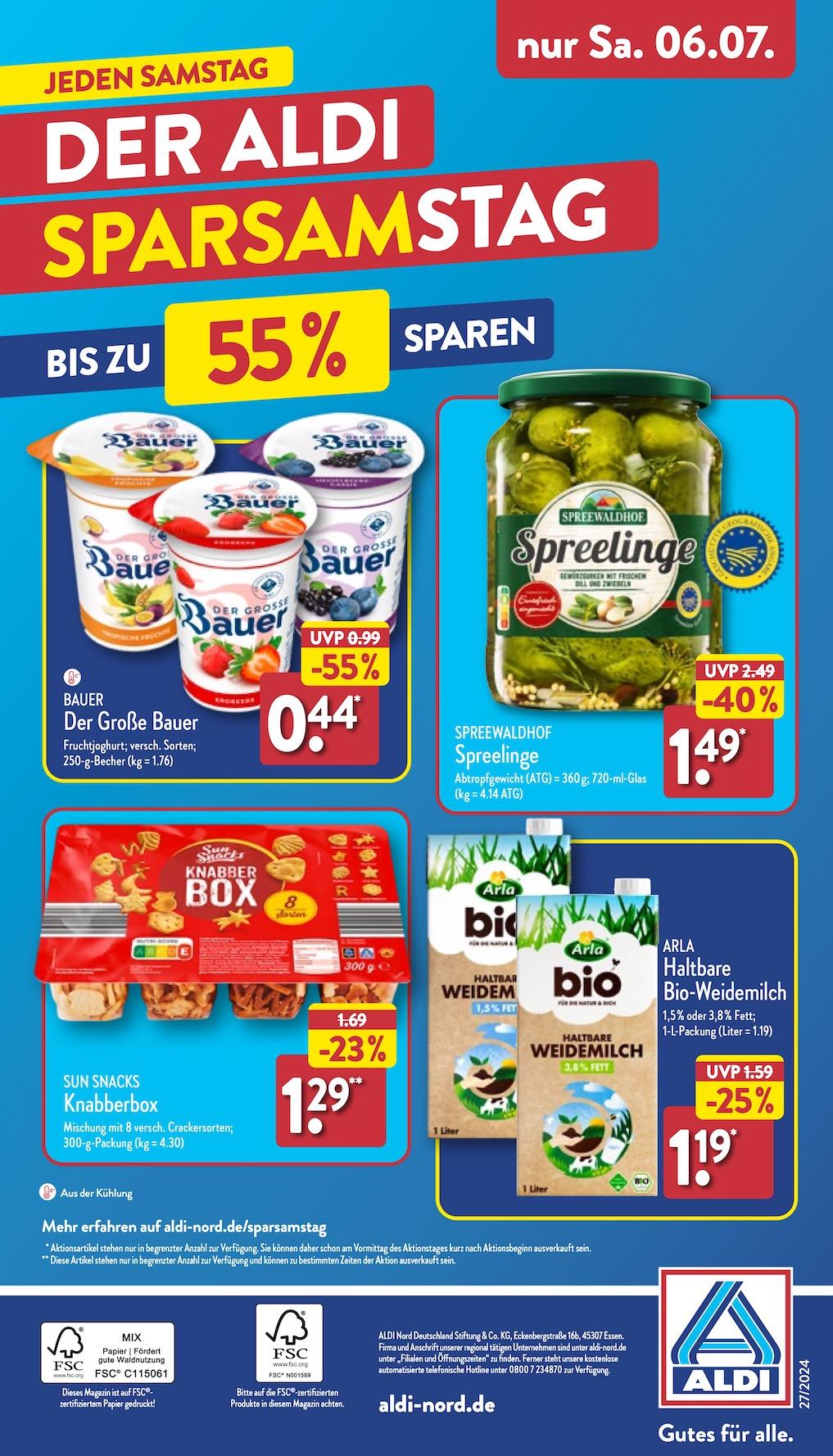Aldi Aldi Nord Prospekt ab Montag Seite 40