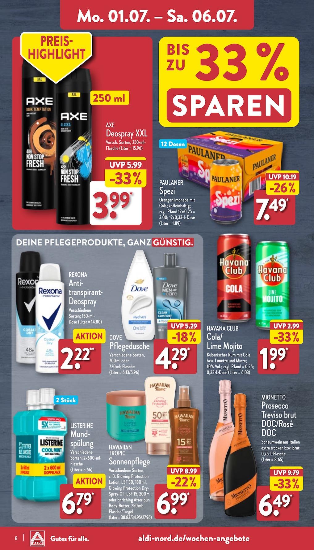 Aldi Aldi Nord Prospekt ab Montag Seite 8