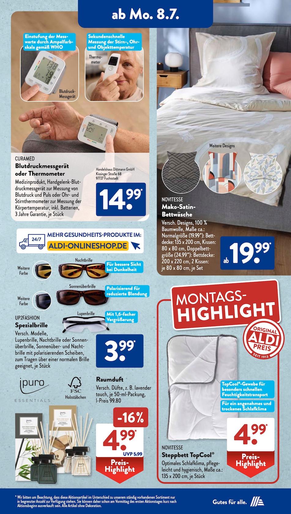 Aldi Aldi Süd Prospekt ab Montag Seite 2