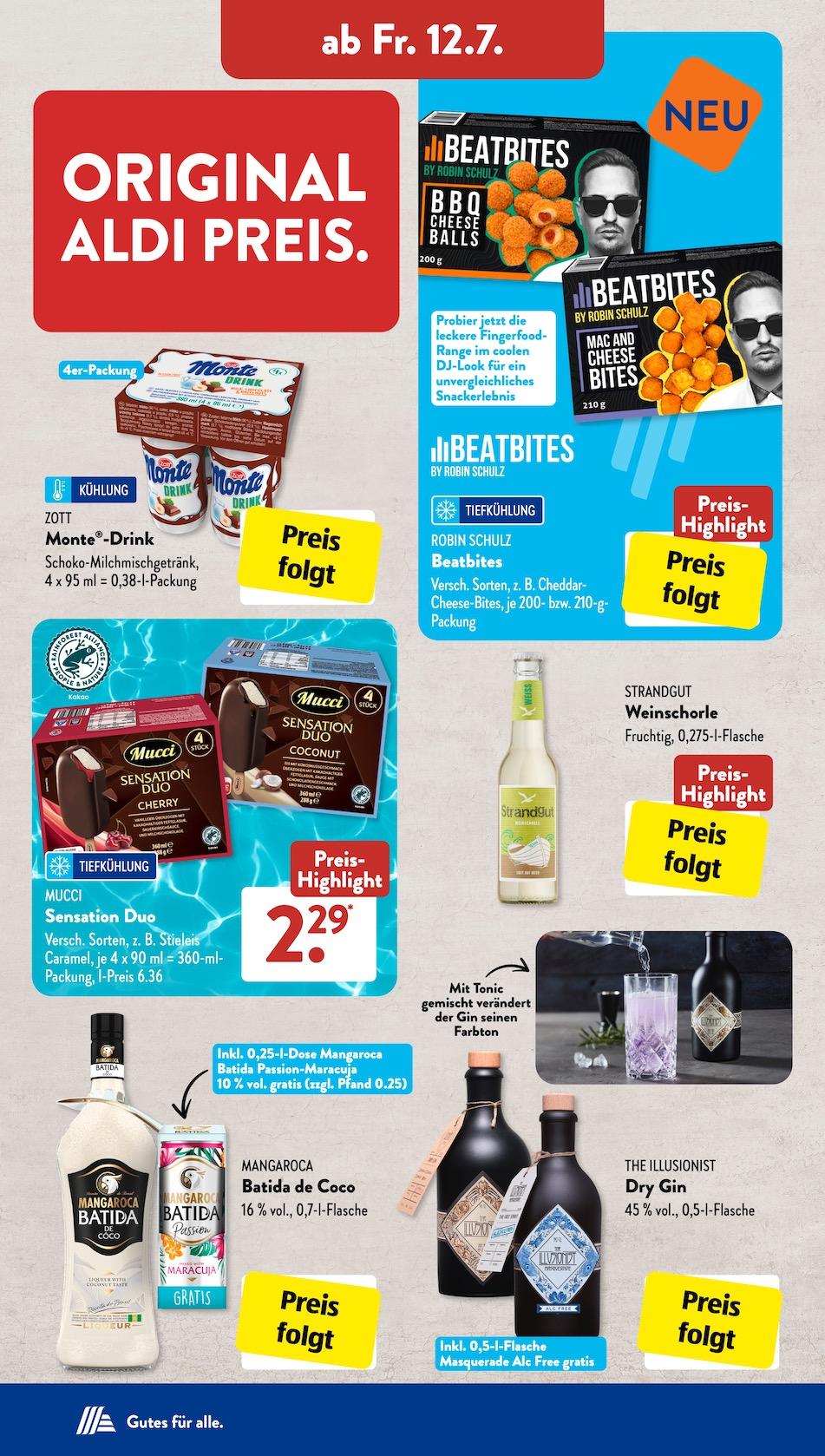 Aldi Aldi Süd Prospekt ab Montag Seite 22