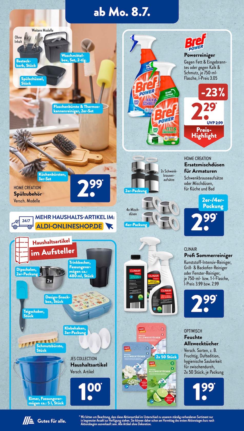 Aldi Aldi Süd Prospekt ab Montag Seite 5