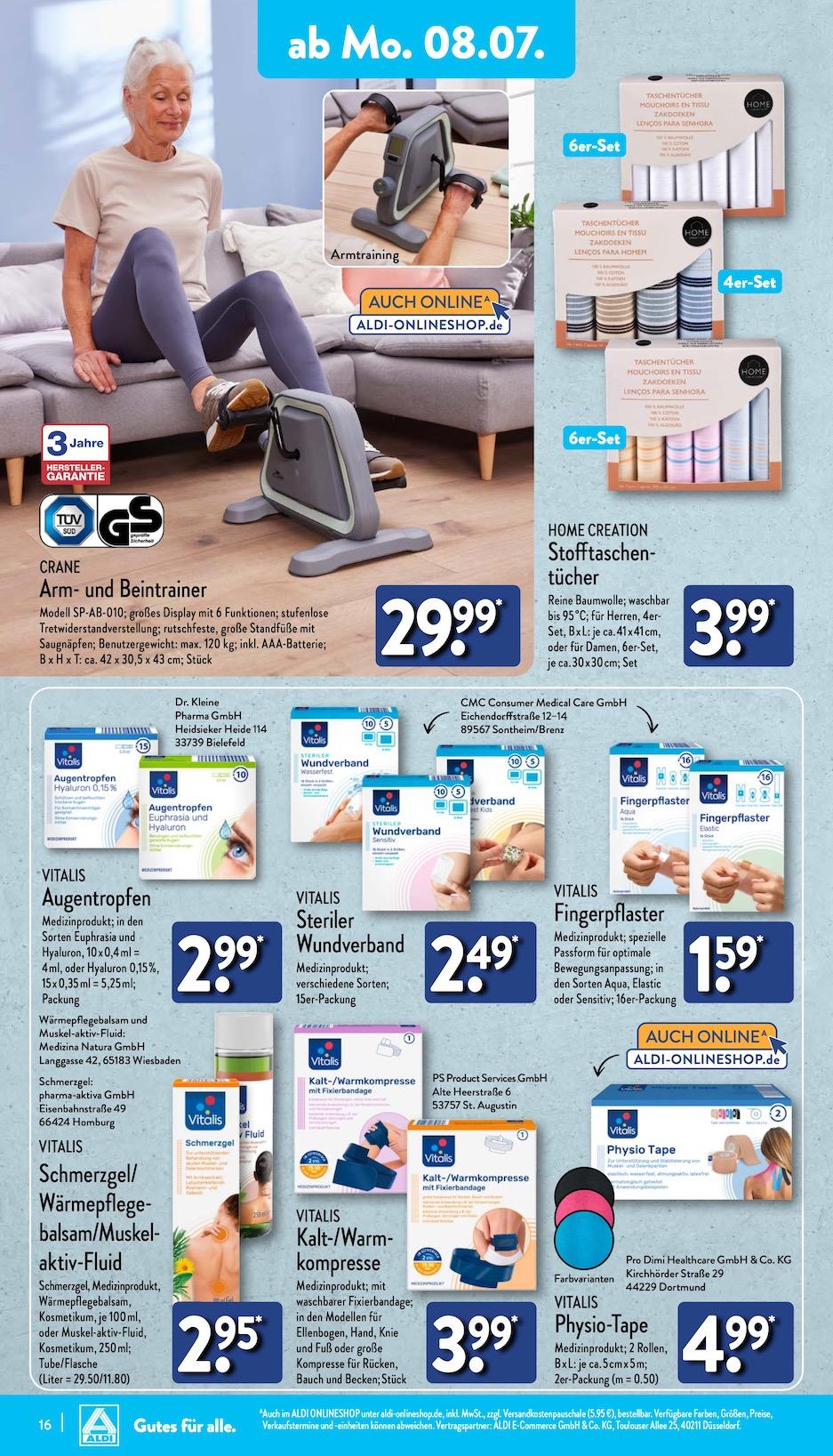 Aldi Aldi Nord Prospekt ab Montag Seite 16