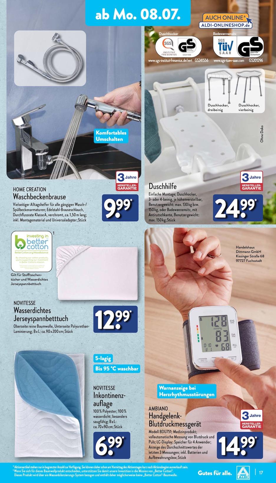 Aldi Aldi Nord Prospekt ab Montag Seite 17