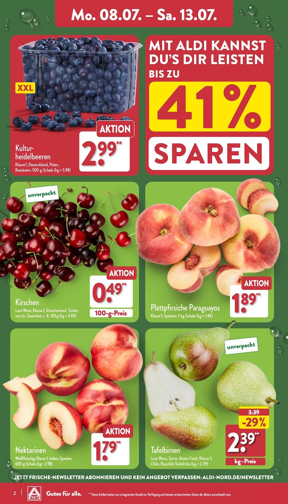 Aldi Aldi Nord Prospekt ab Montag Seite 2