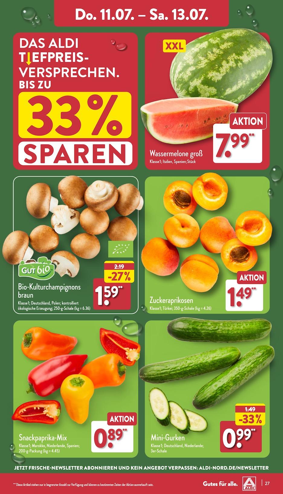 Aldi Aldi Nord Prospekt ab Montag Seite 27