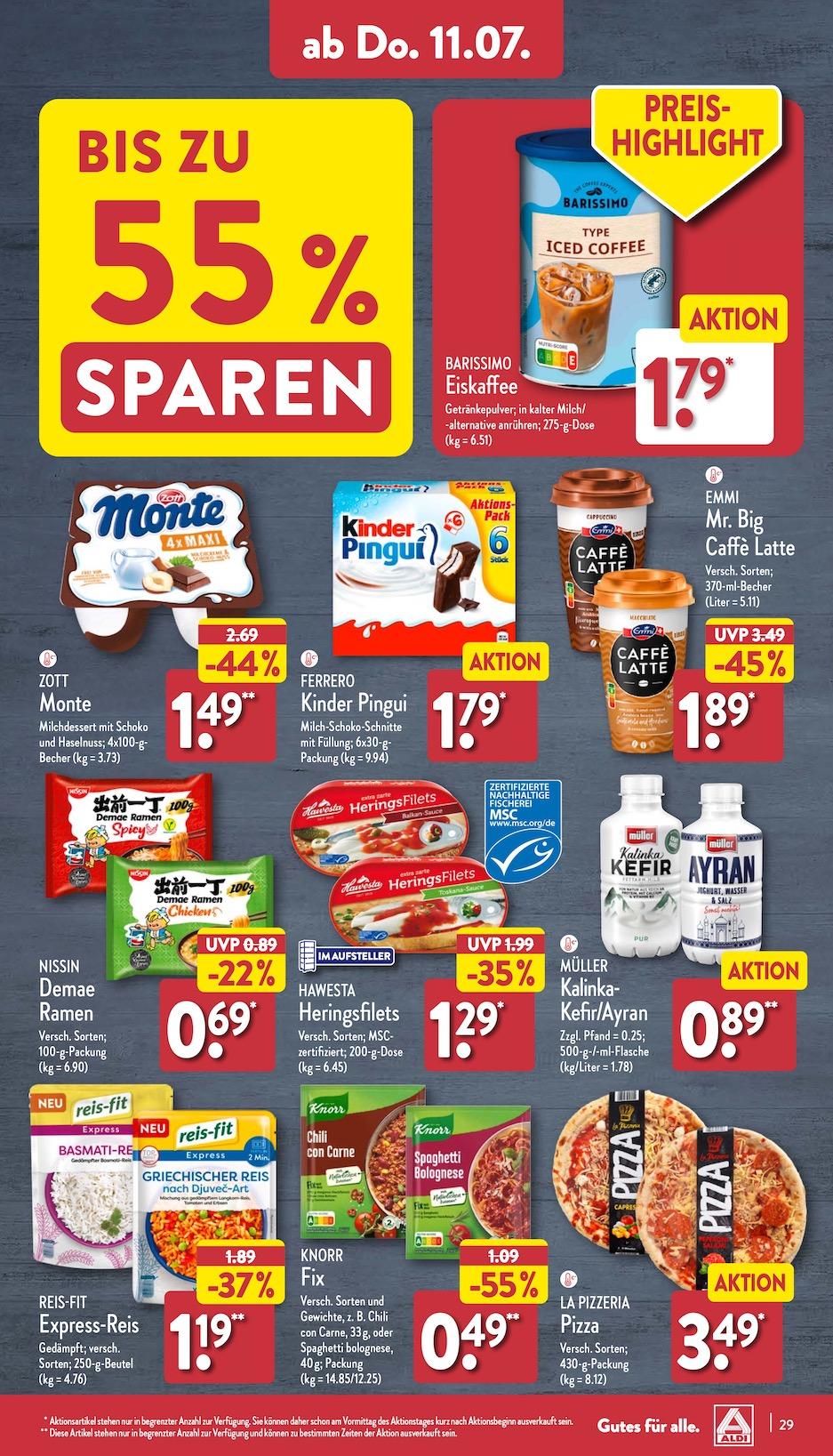 Aldi Aldi Nord Prospekt ab Montag Seite 29
