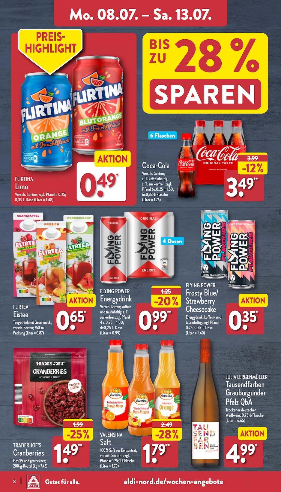 Aldi Aldi Nord Prospekt ab Montag Seite 8