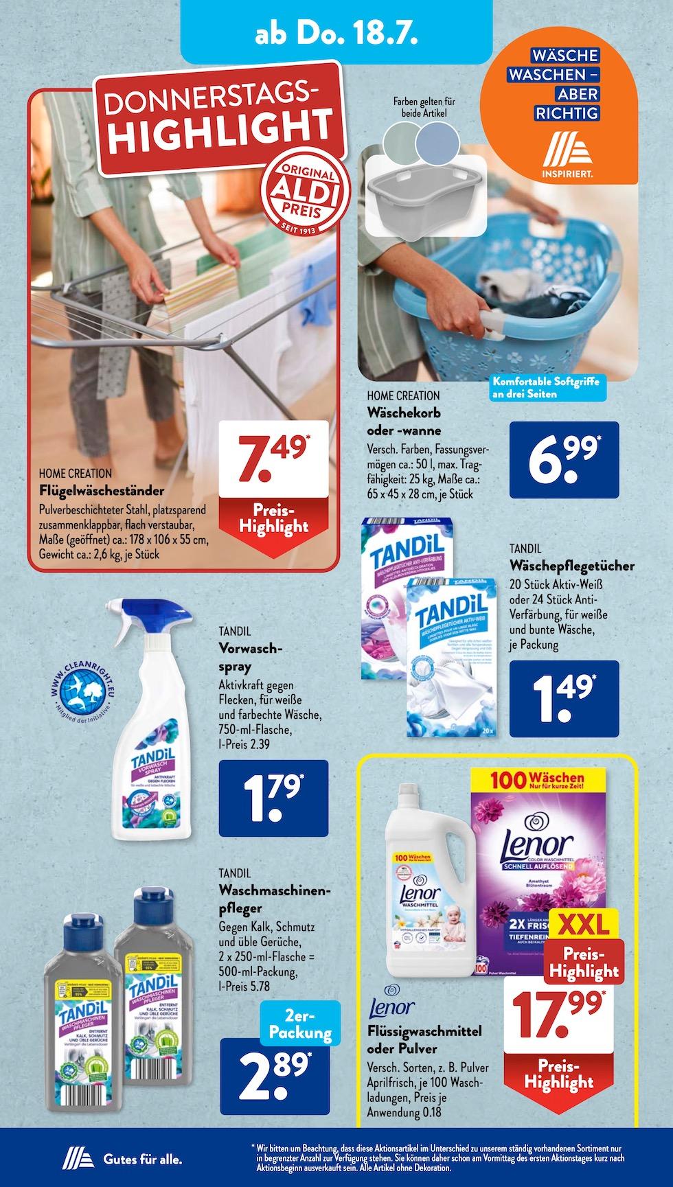 Aldi Aldi Süd Prospekt ab Montag Seite 10