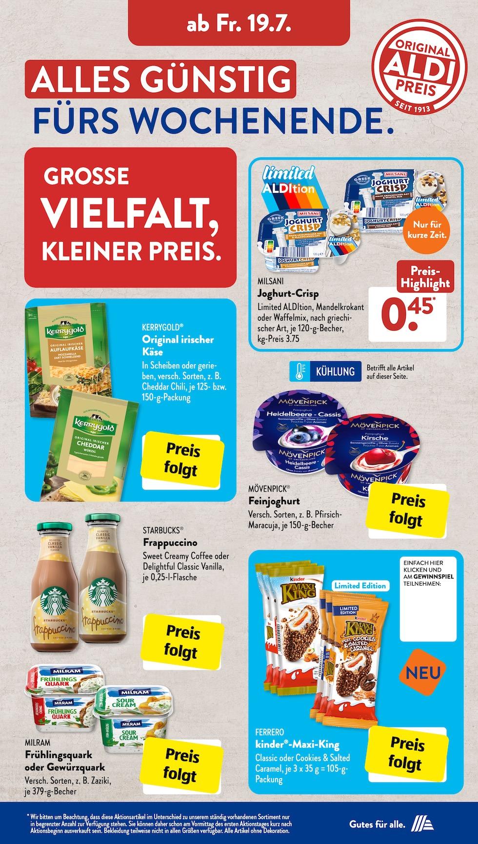 Aldi Aldi Süd Prospekt ab Montag Seite 17