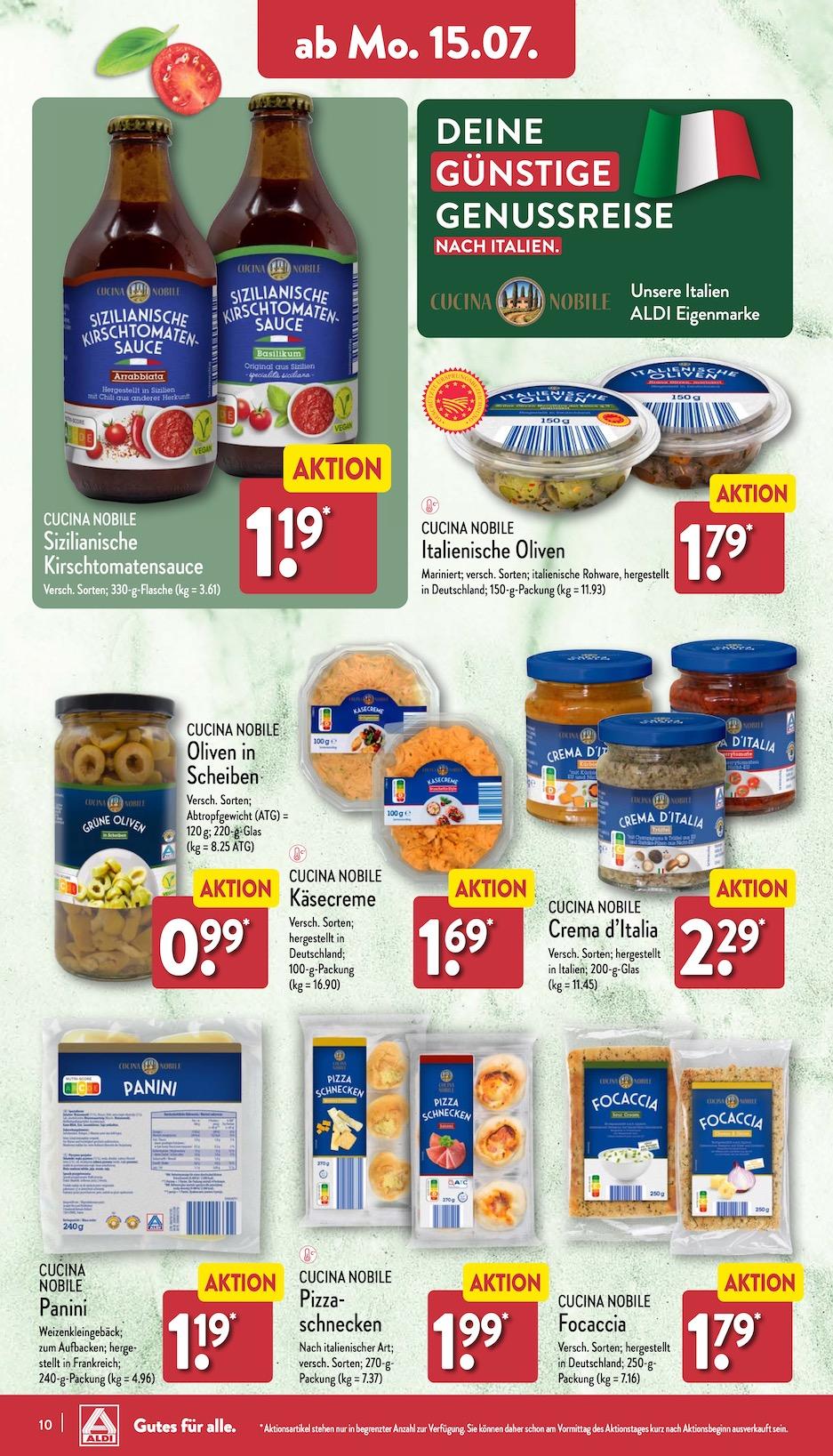 Aldi Aldi Nord Prospekt ab Montag Seite 10