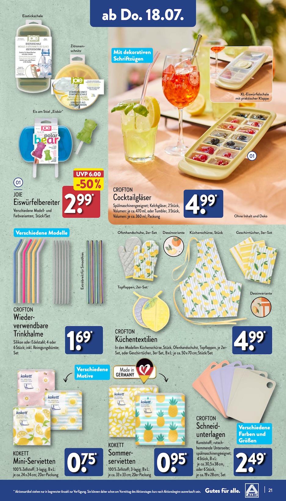 Aldi Aldi Nord Prospekt ab Montag Seite 21