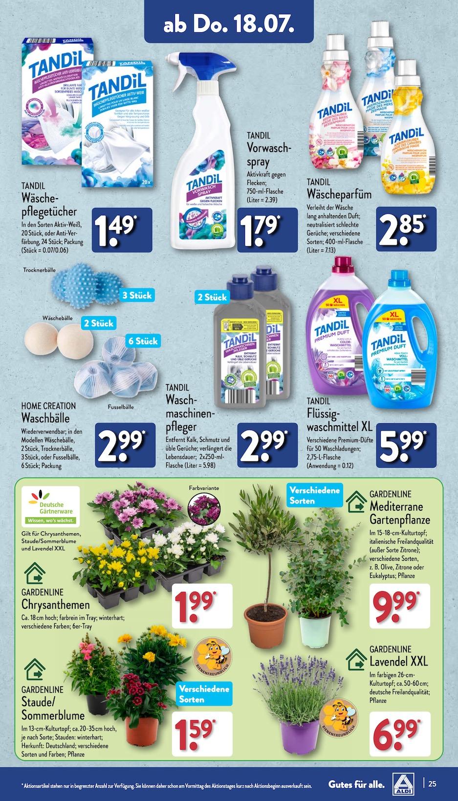 Aldi Aldi Nord Prospekt ab Montag Seite 25