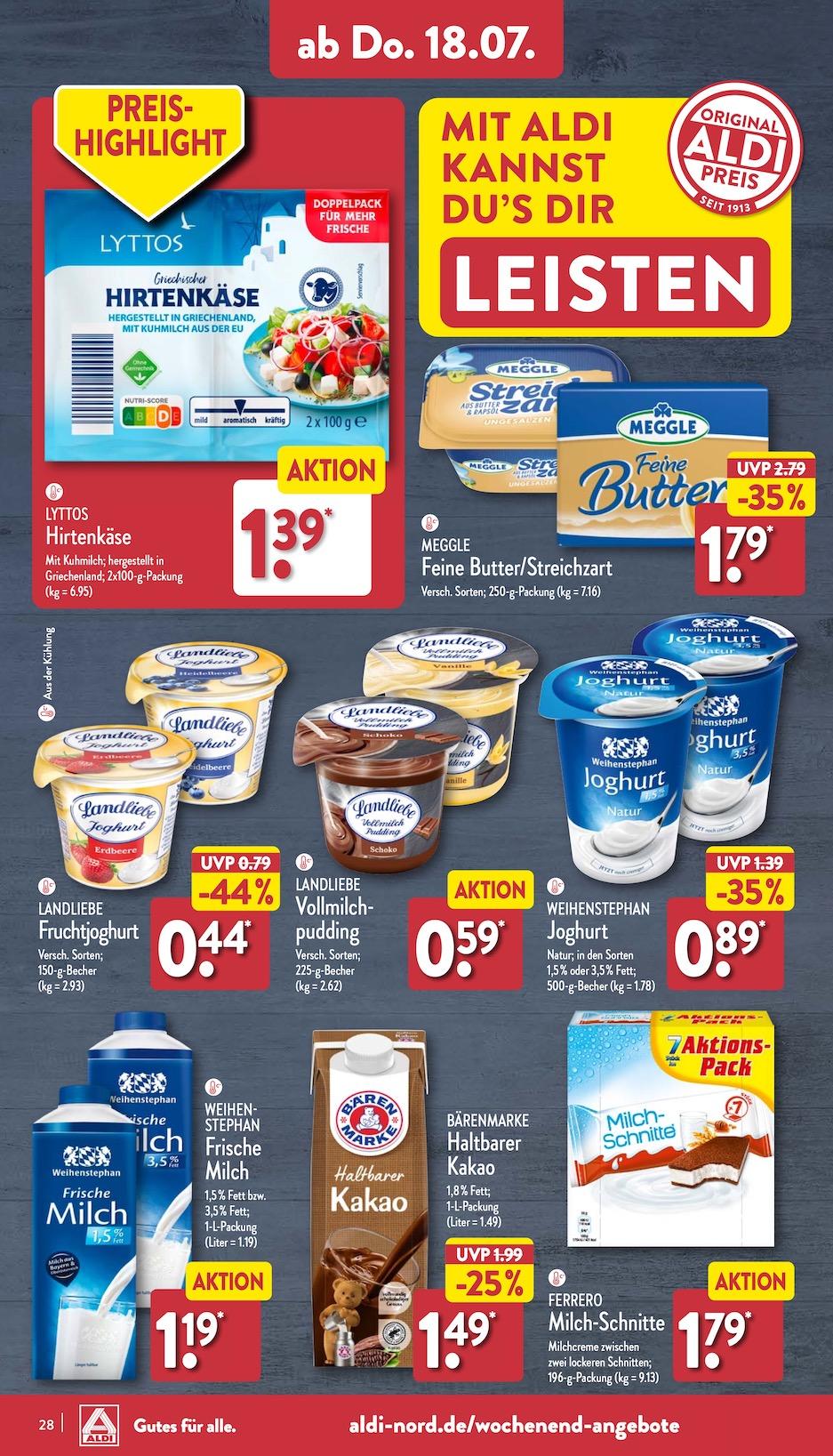 Aldi Aldi Nord Prospekt ab Montag Seite 28