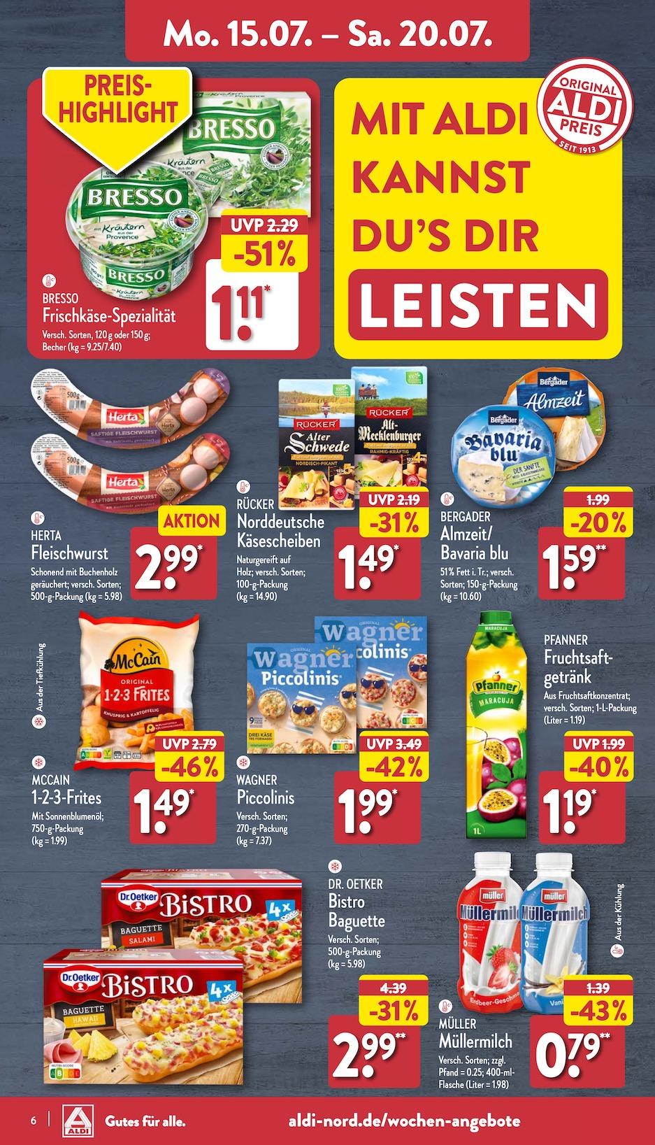 Aldi Aldi Nord Prospekt ab Montag Seite 6