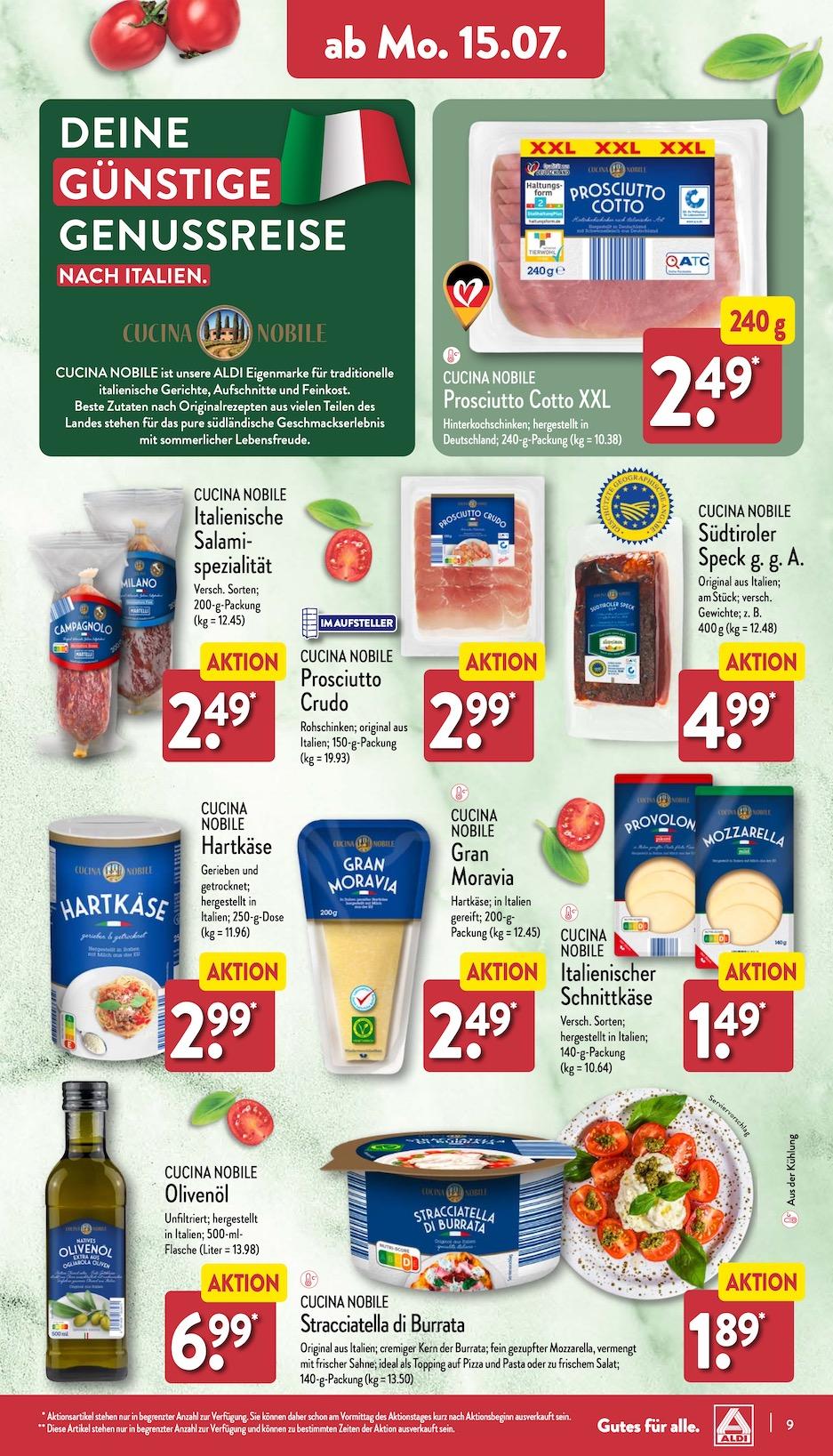 Aldi Aldi Nord Prospekt ab Montag Seite 9