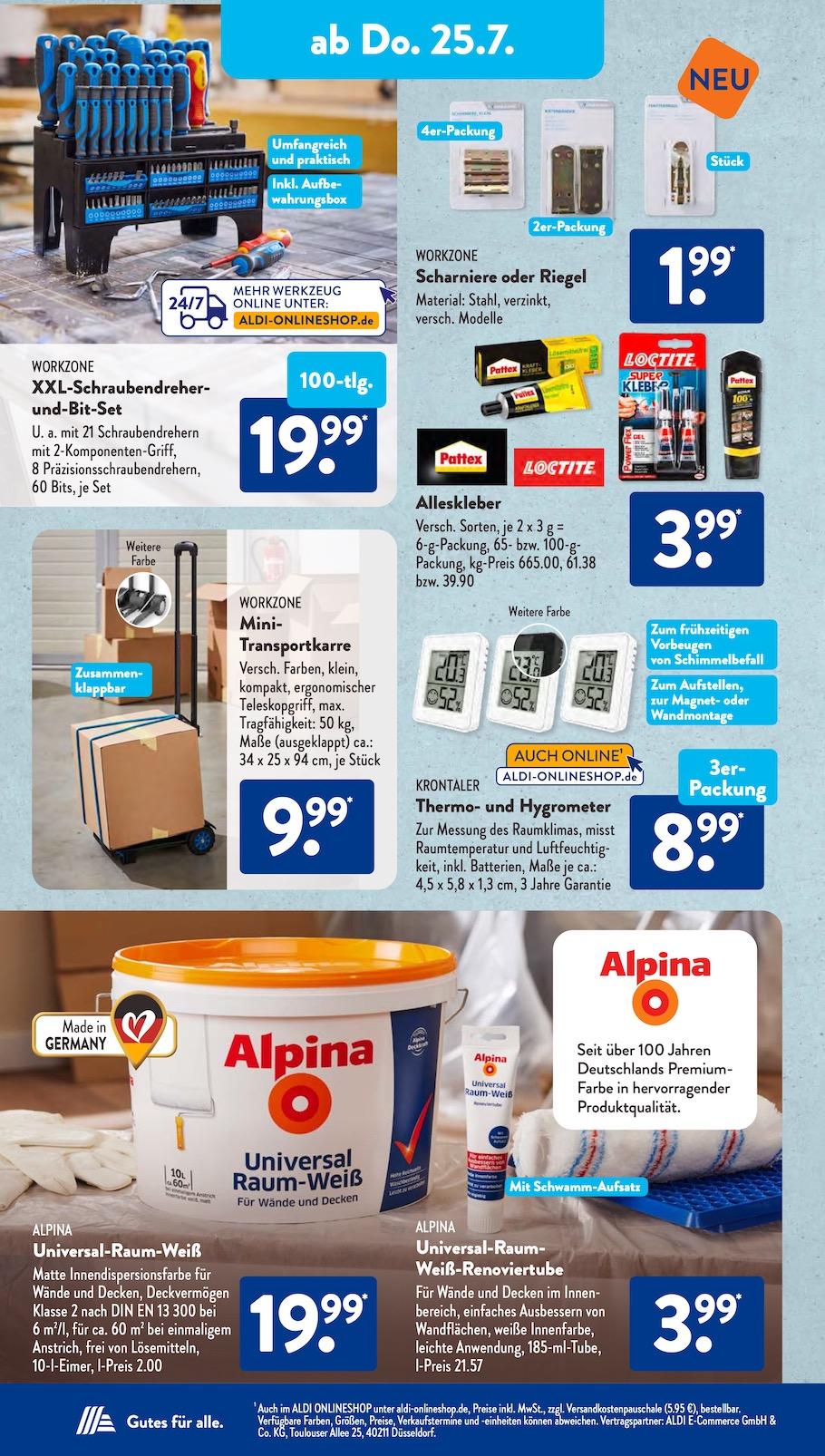 Aldi Aldi Süd Prospekt ab Montag Seite 13