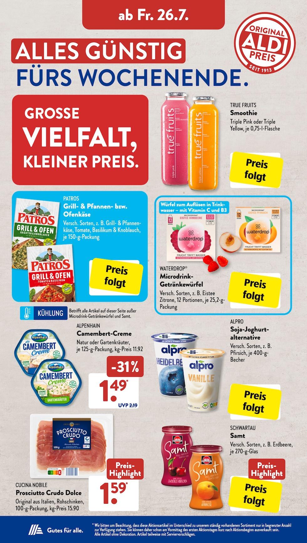 Aldi Aldi Süd Prospekt ab Montag Seite 17