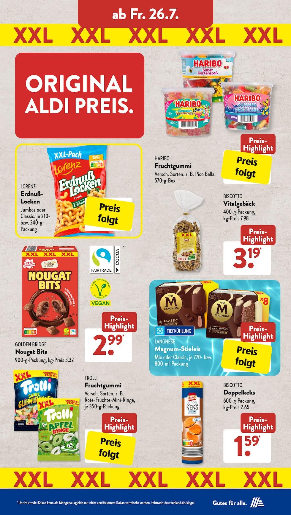 Aldi Aldi Süd Prospekt ab Montag Seite 20
