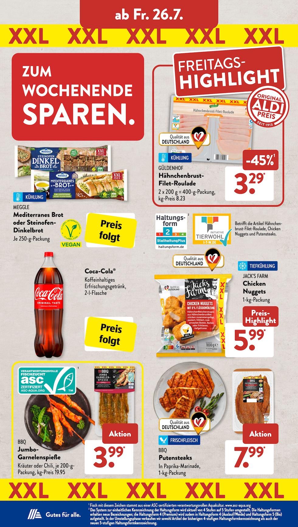Aldi Aldi Süd Prospekt ab Montag Seite 21