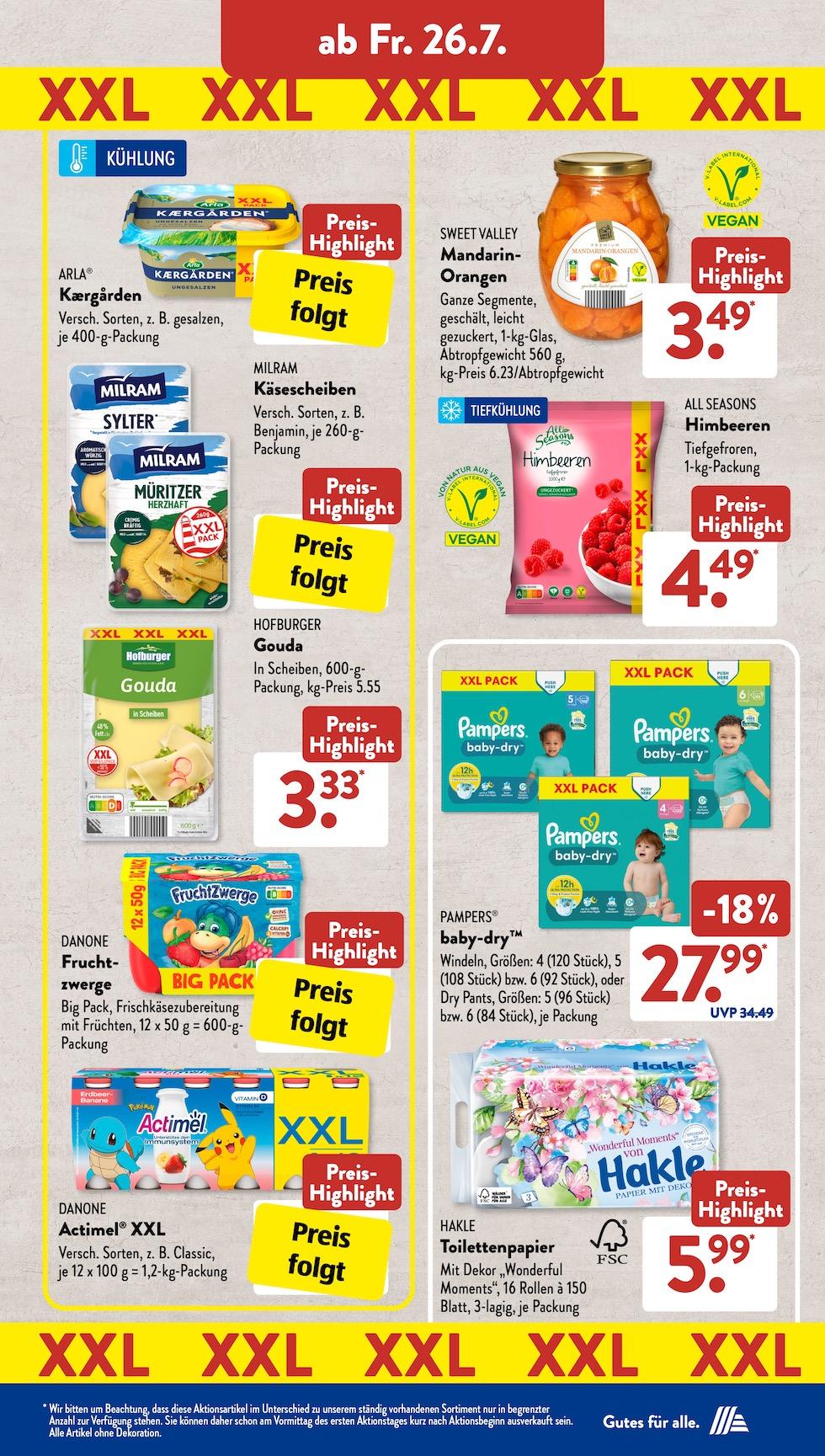 Aldi Aldi Süd Prospekt ab Montag Seite 22