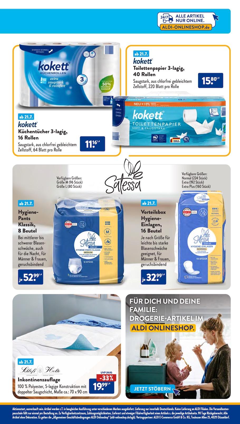 Aldi Aldi Süd Prospekt ab Montag Seite 29