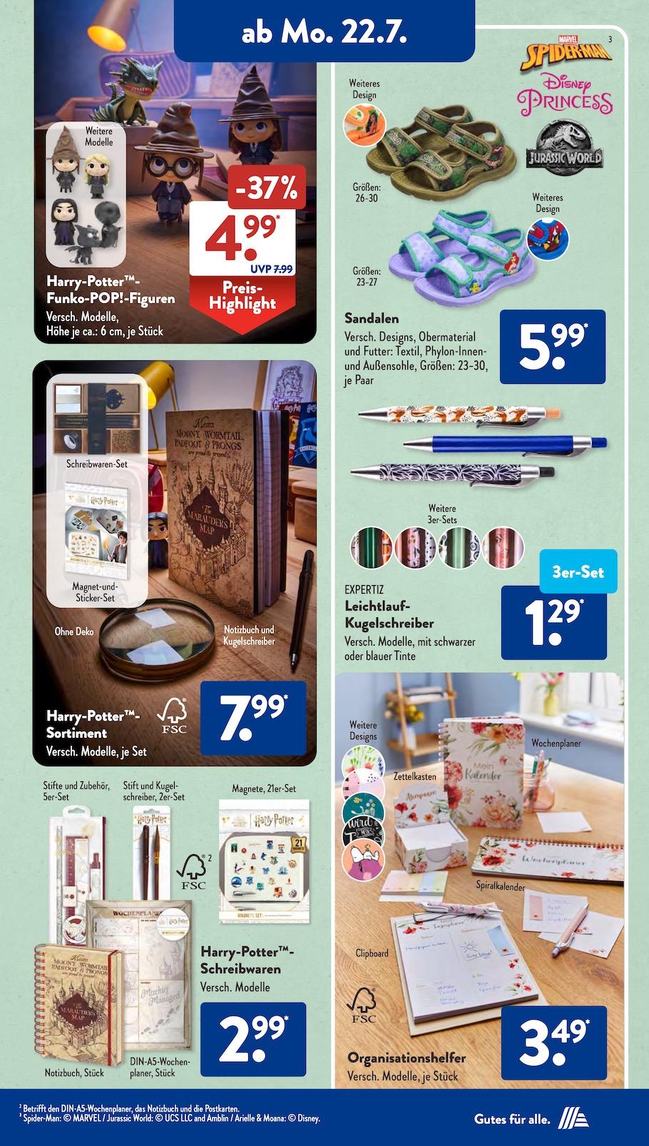 Aldi Aldi Süd Prospekt ab Montag Seite 3