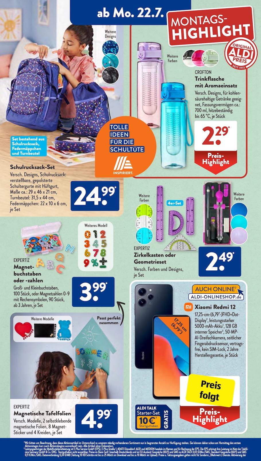 Aldi Aldi Süd Prospekt ab Montag Seite 6