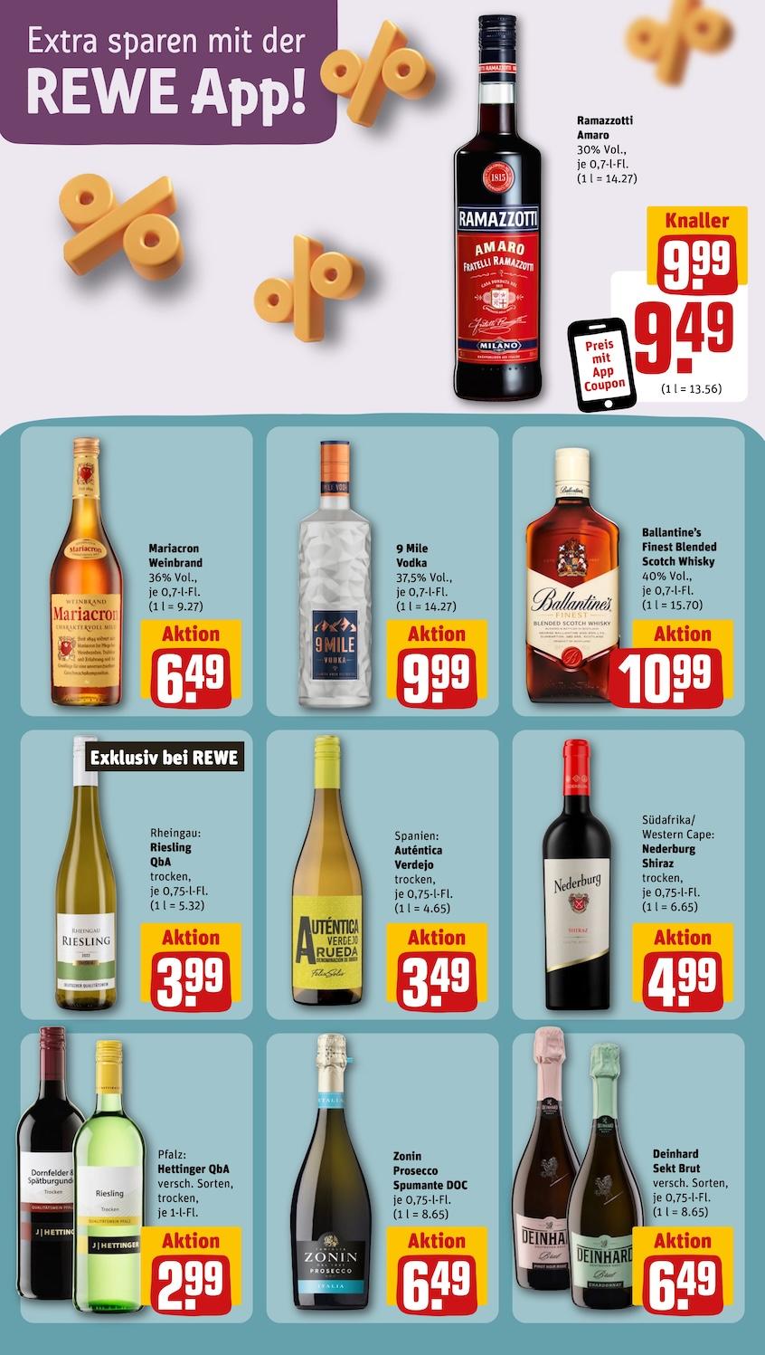 Rewe Aktueller Prospekt ab Montag Seite 21