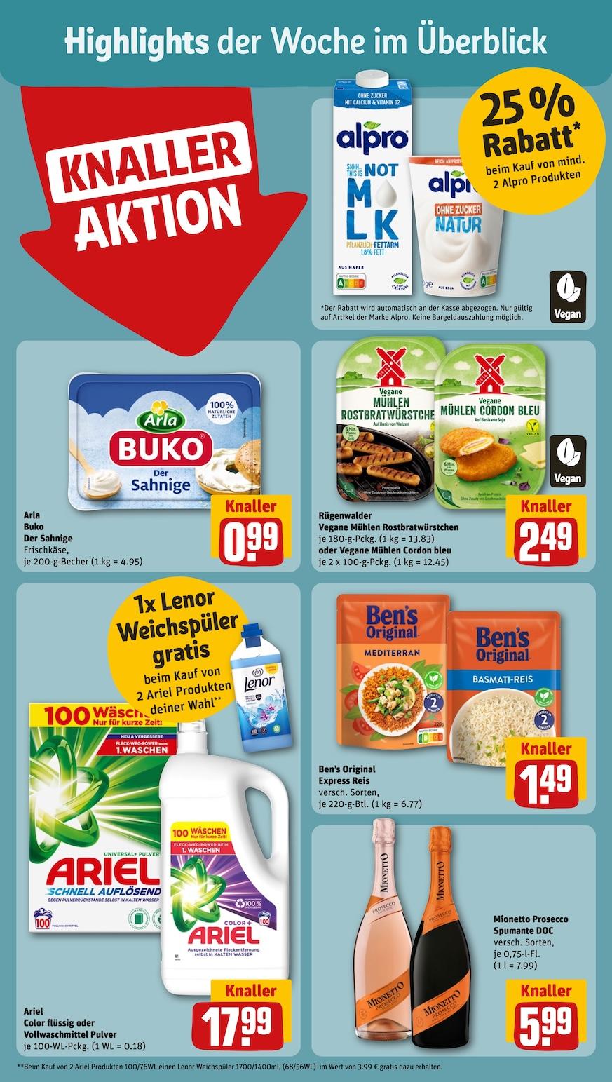 Rewe Aktueller Prospekt ab Montag Seite 2