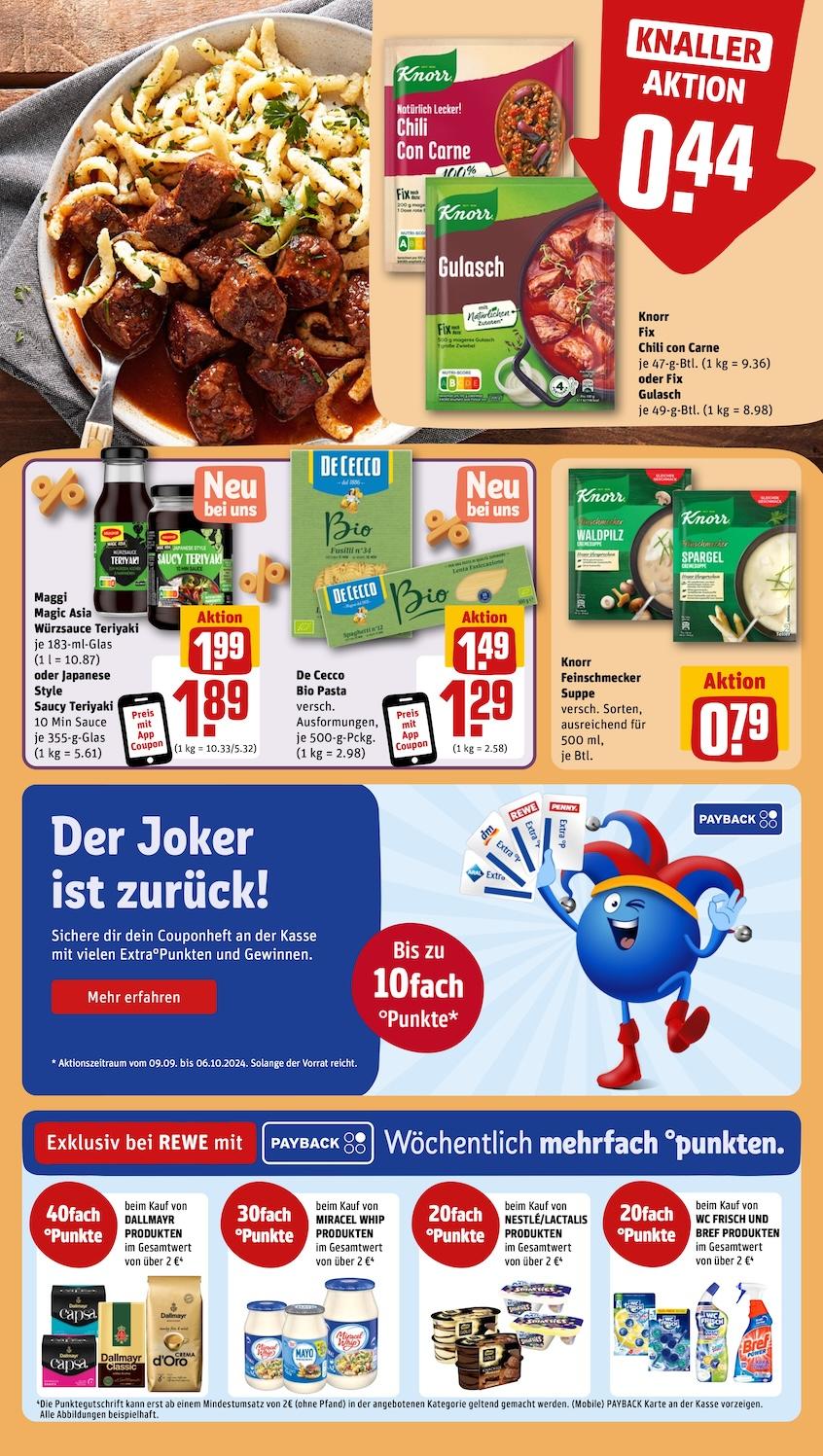 Rewe Aktueller Prospekt ab Montag Seite 21