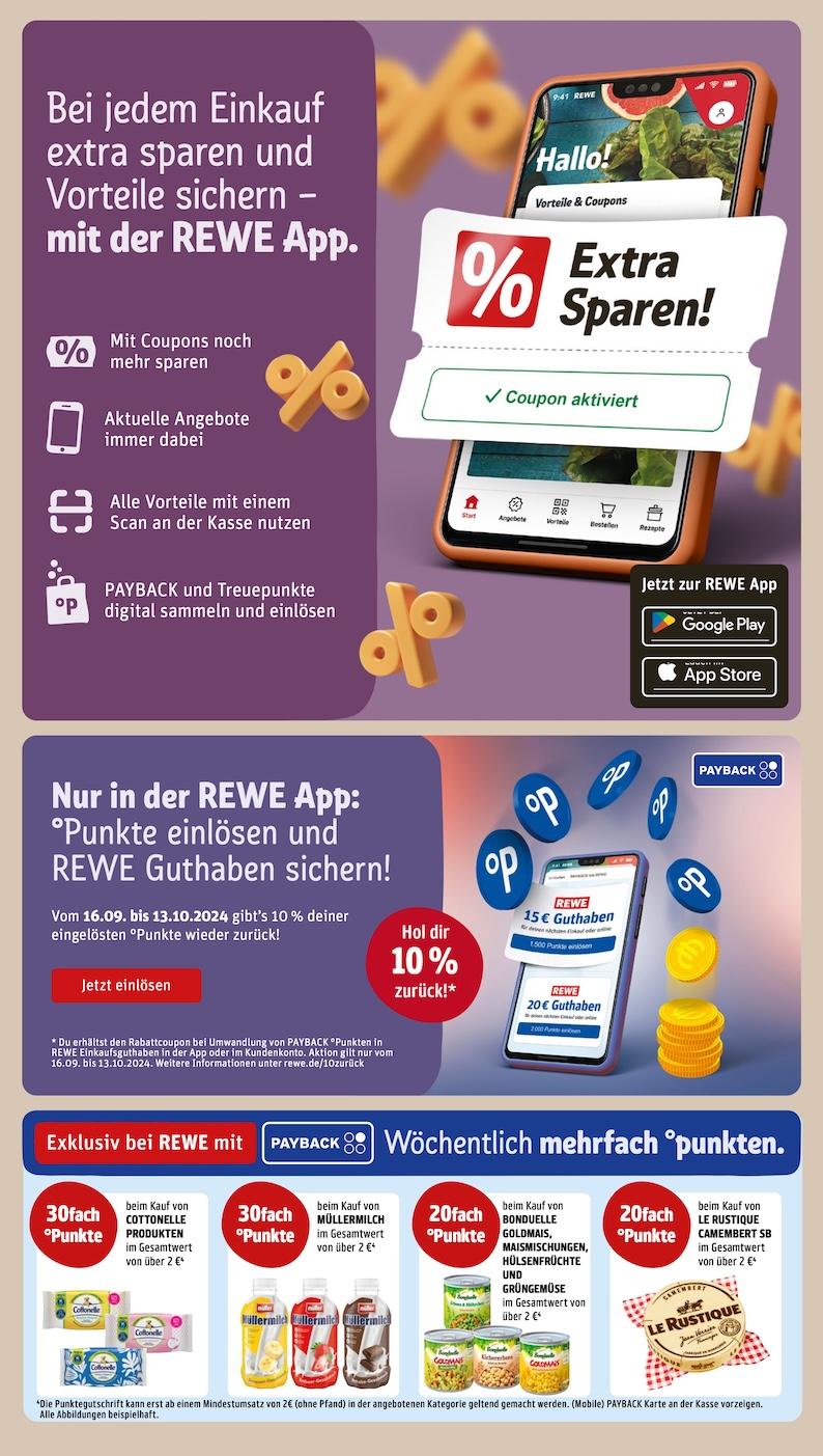 Rewe Aktueller Prospekt ab Montag Seite 20