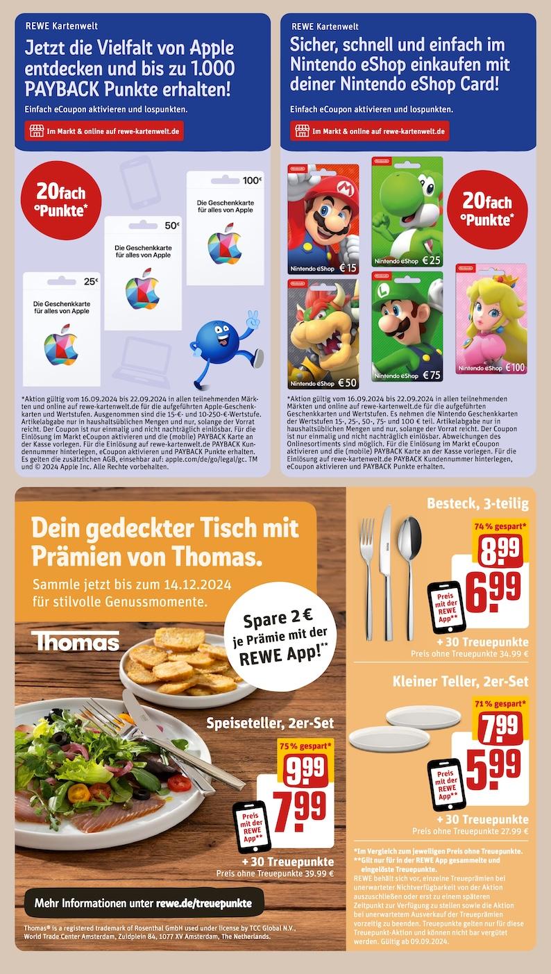 Rewe Aktueller Prospekt ab Montag Seite 21