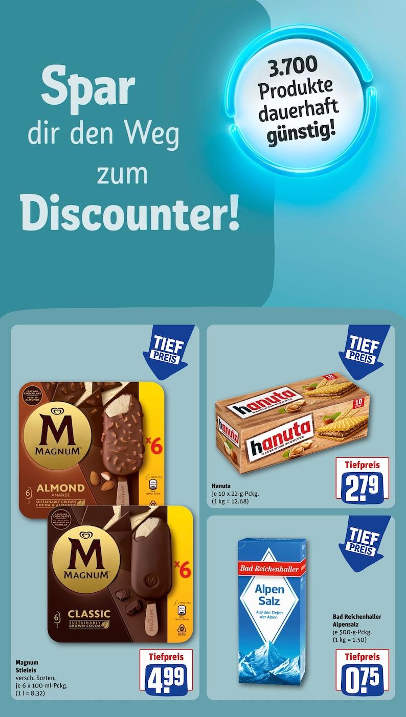 Rewe Aktueller Prospekt ab Montag Seite 22