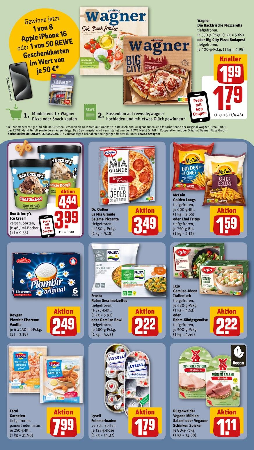 Rewe Aktueller Prospekt ab Montag Seite 20