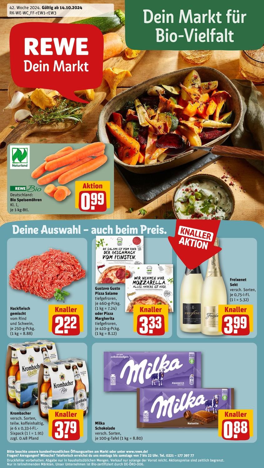 Rewe Aktueller Prospekt ab Montag Seite 1
