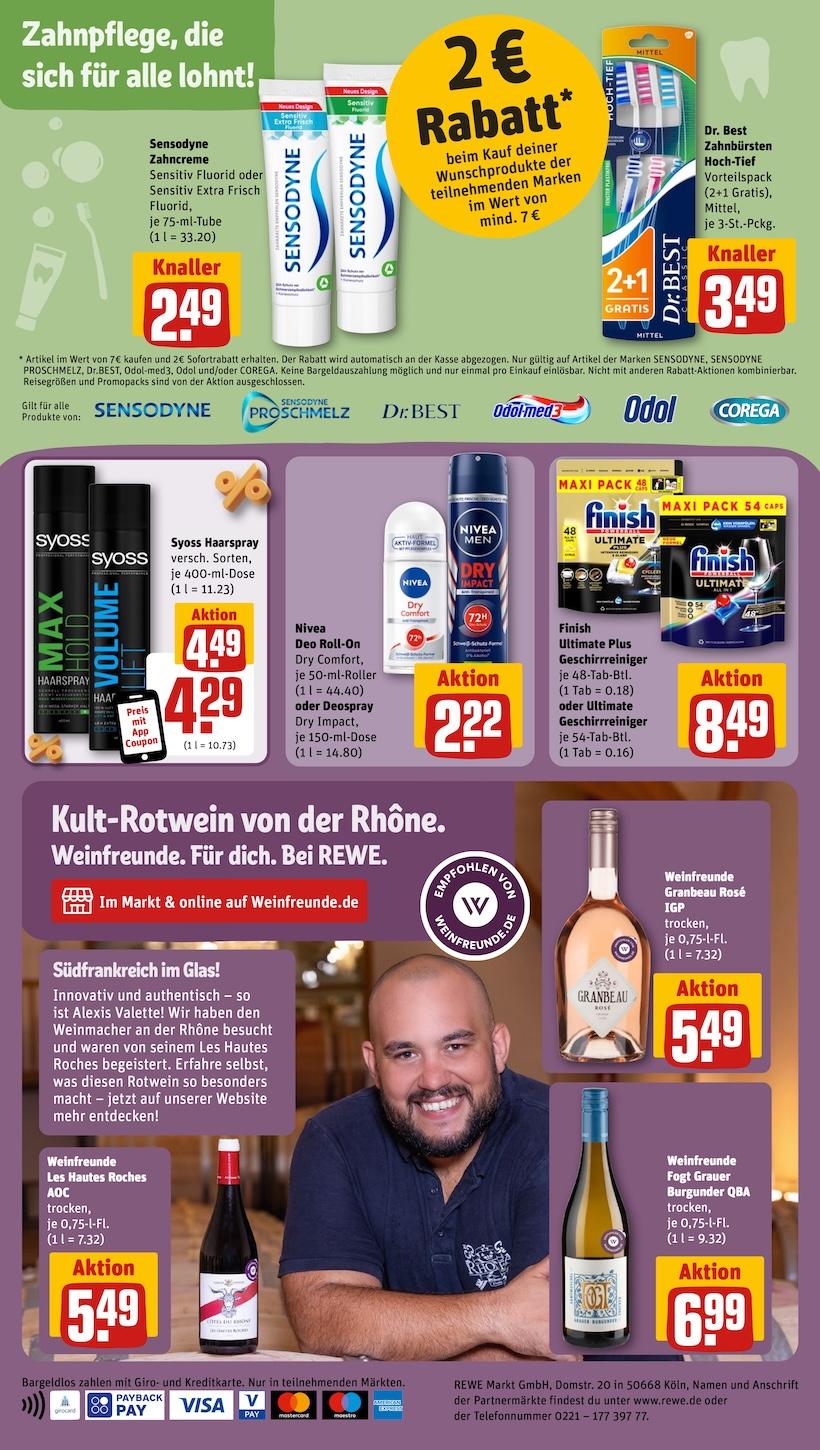 Rewe Aktueller Prospekt ab Montag Seite 20