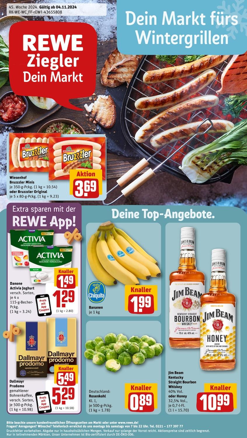 Rewe Aktueller Prospekt ab Montag Seite 1