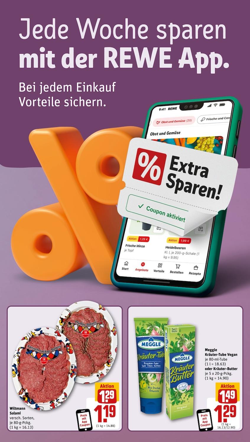 Rewe Aktueller Prospekt ab Montag Seite 2