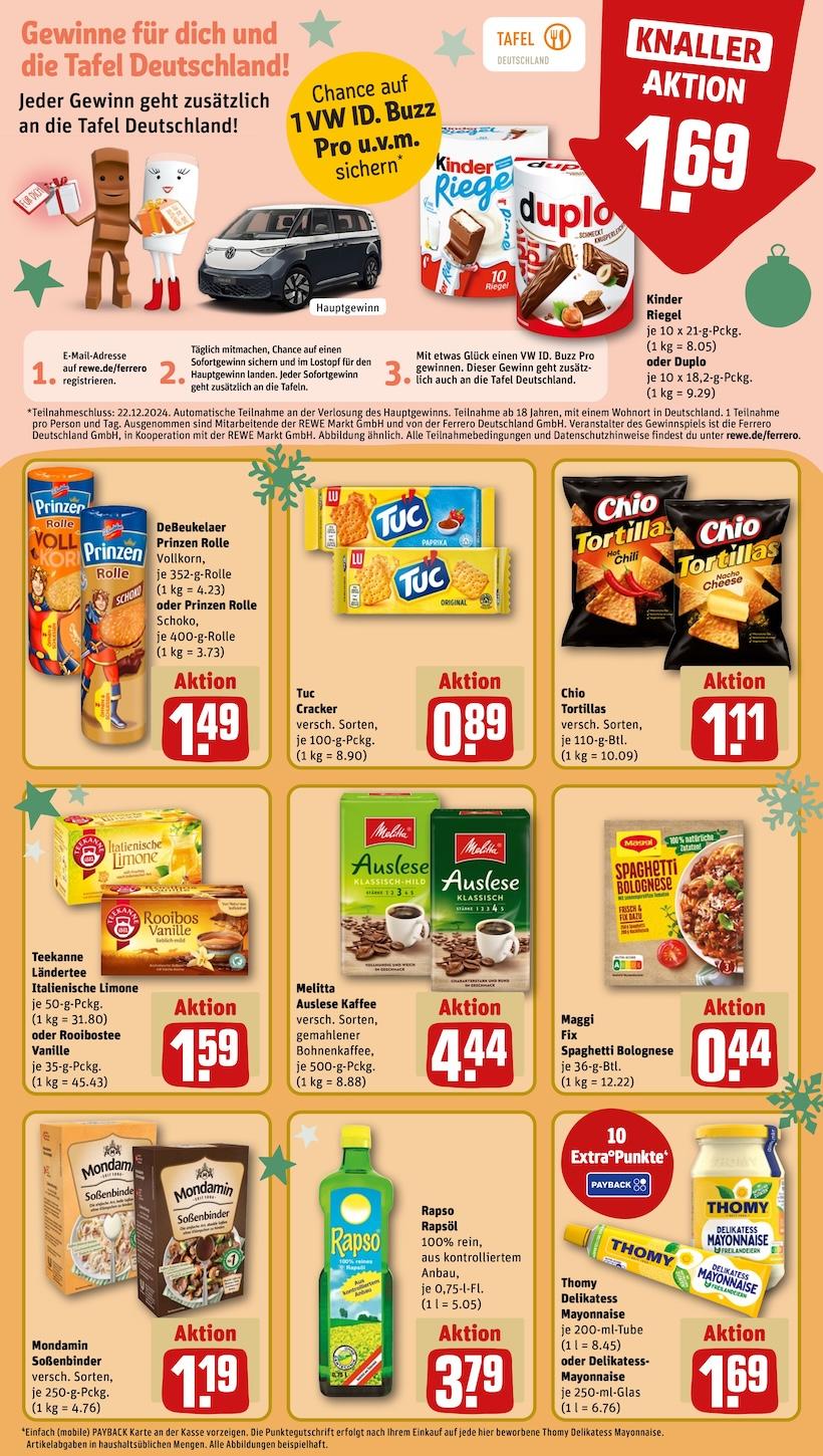 Rewe Aktueller Prospekt ab Montag Seite 18